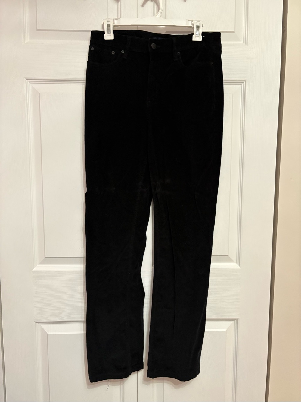 Calvin Klein Jeans Black Straight-Leg Corduroy Jeans